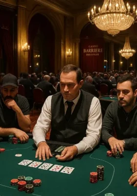 Вечерние покерные турниры в Casino Barrière Deauville