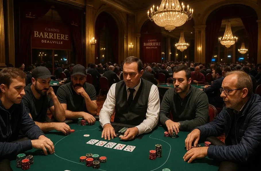 Вечерние покерные турниры в Casino Barrière Deauville